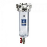 Колба с механизмом ручной промывки Aquafilter F10SS2PC-V_R
